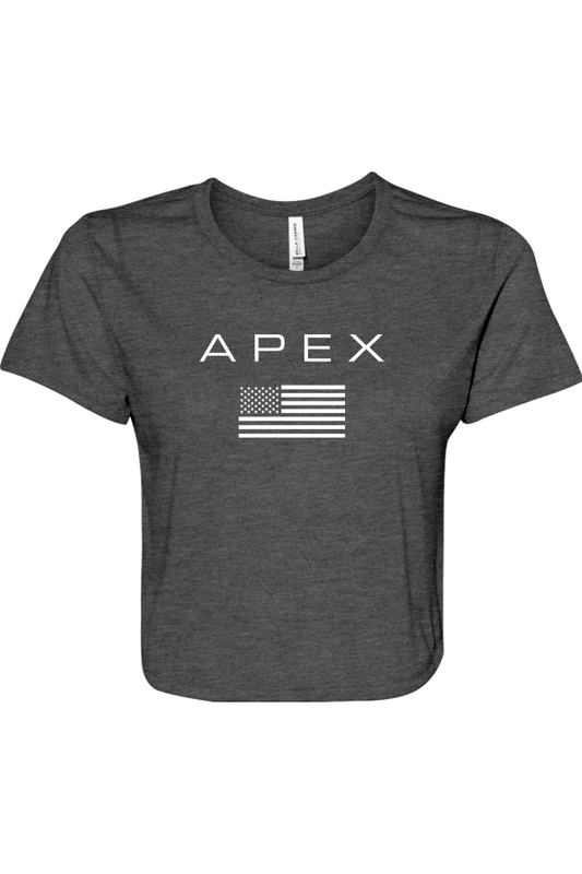 APEX FLAG CROP TEE